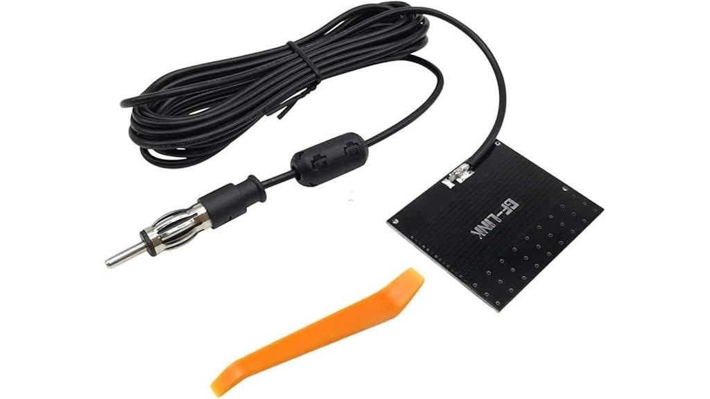 hidden windshield radio antenna
