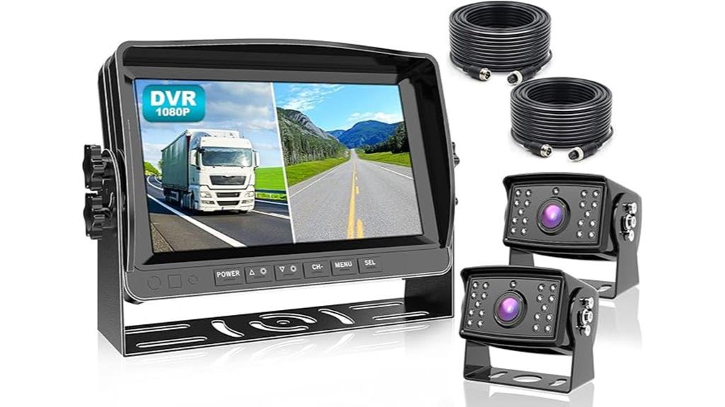high definition wired backup camera