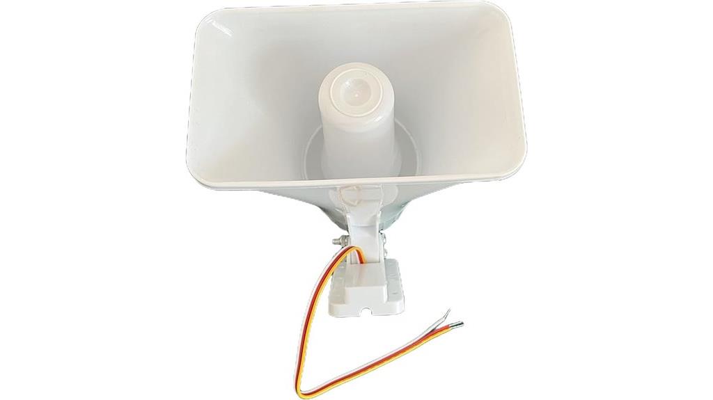 high power security siren