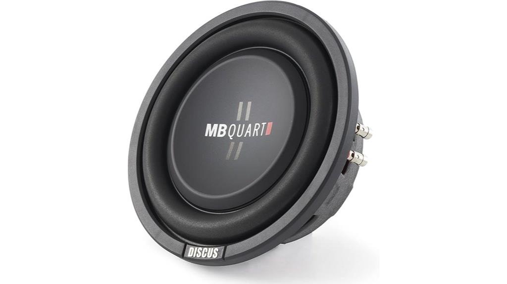 high power shallow subwoofer