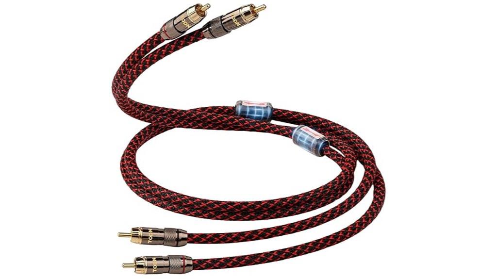 high quality 3ft stereo cables