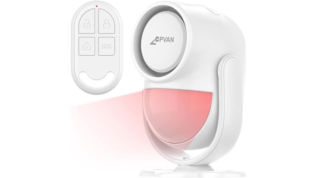 high range motion alarm