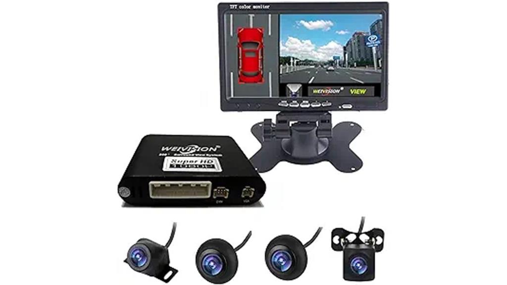 high resolution 360 camera system