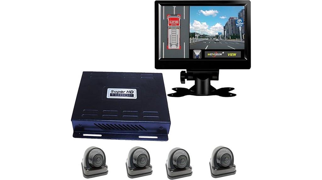 high resolution 360 car camera