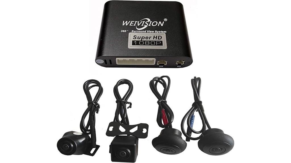 high resolution 360 car camera