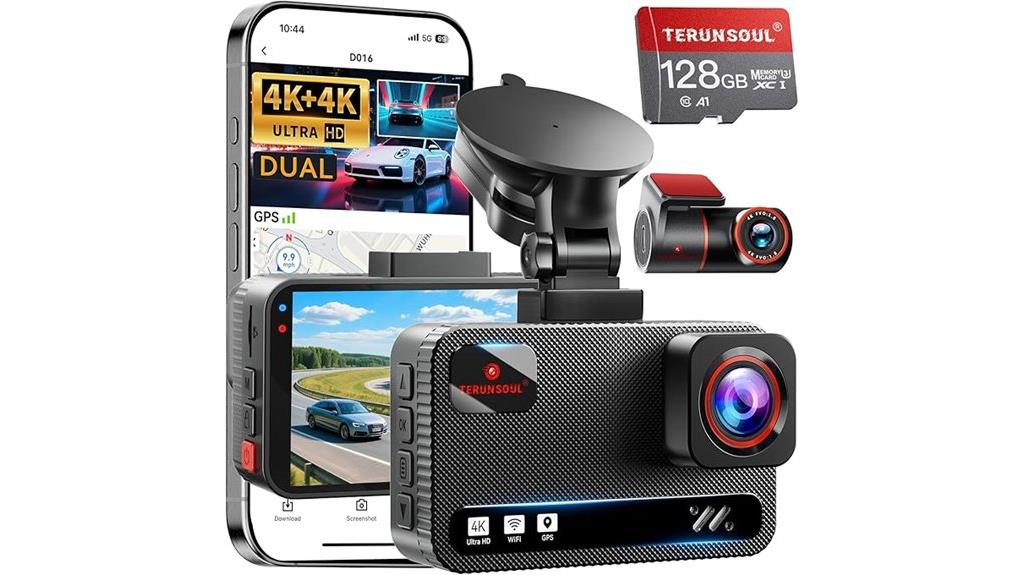 high resolution wireless dash camera