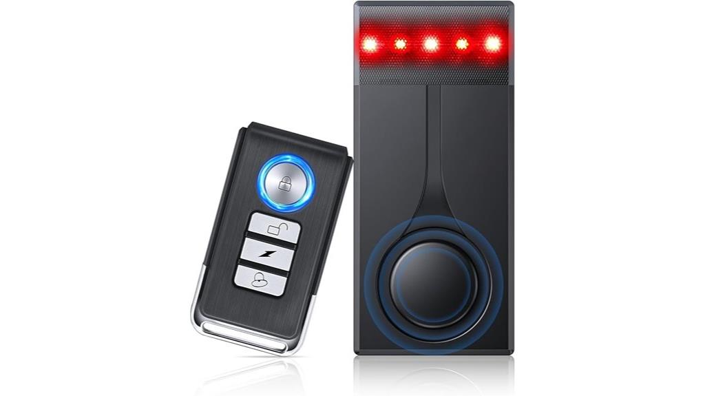 high volume vibration activated alarm