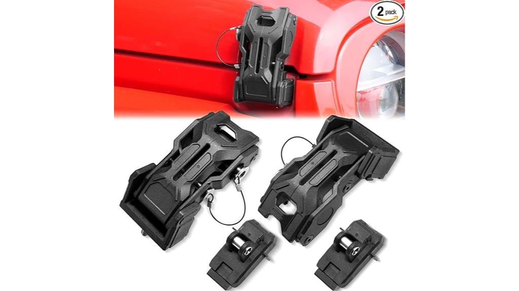 jeep hood latch upgrade