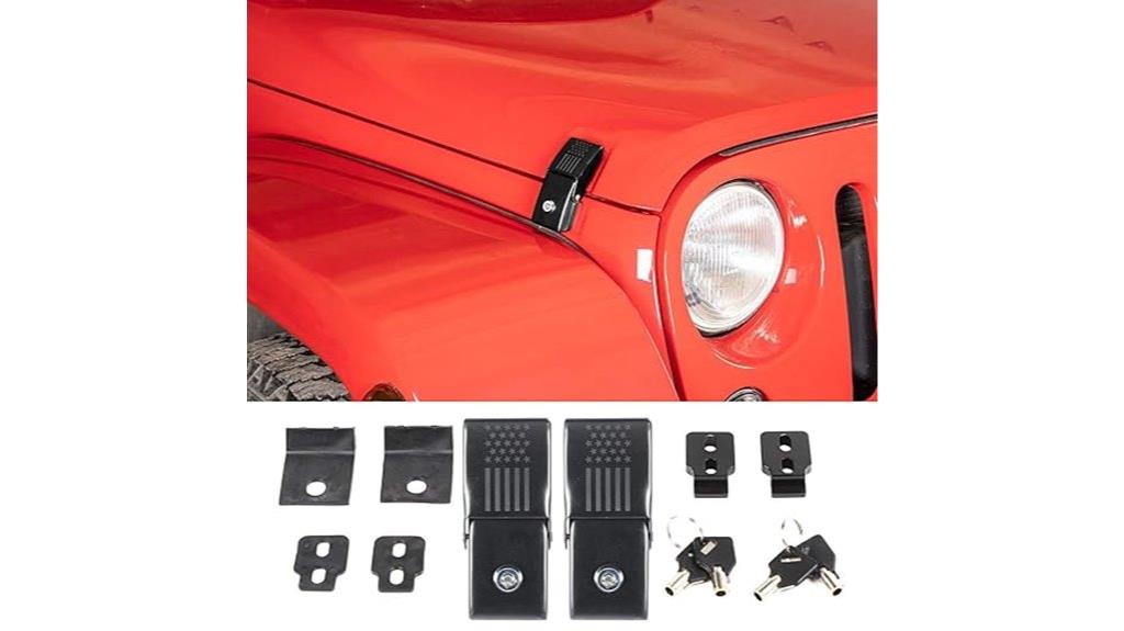 jeep hood lock kit