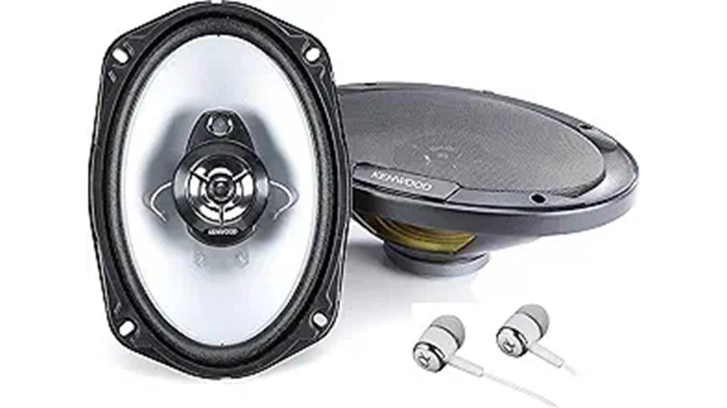 kenwood 6x9 speakers pair