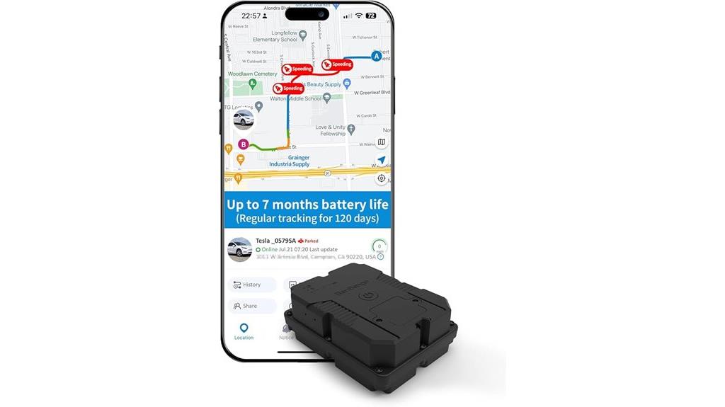 magnetic vehicle gps tracker