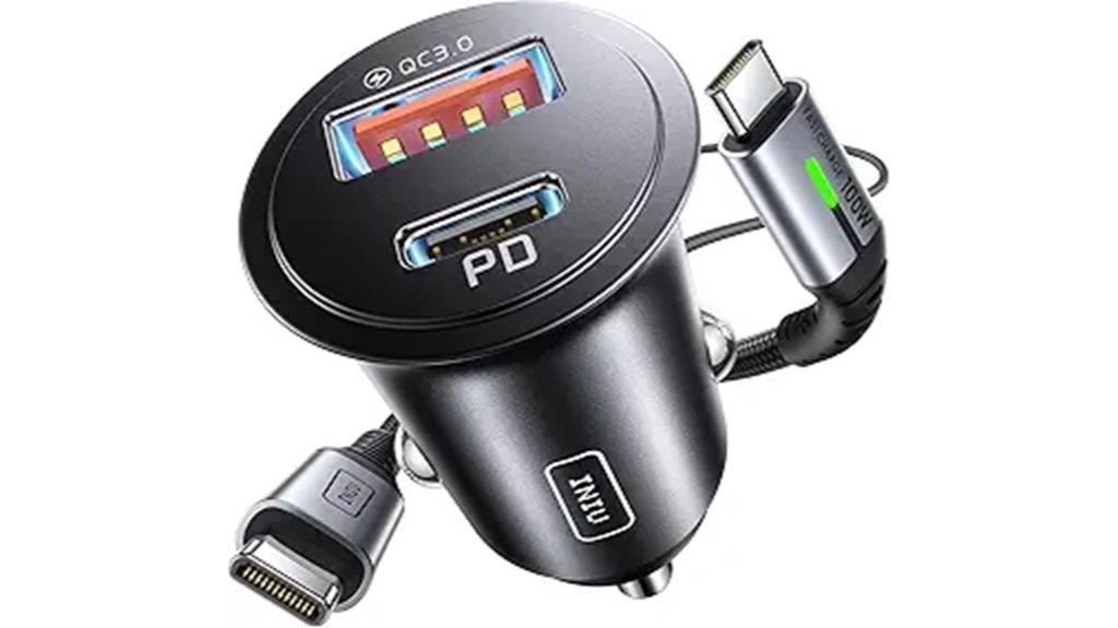 multi device car charging kit