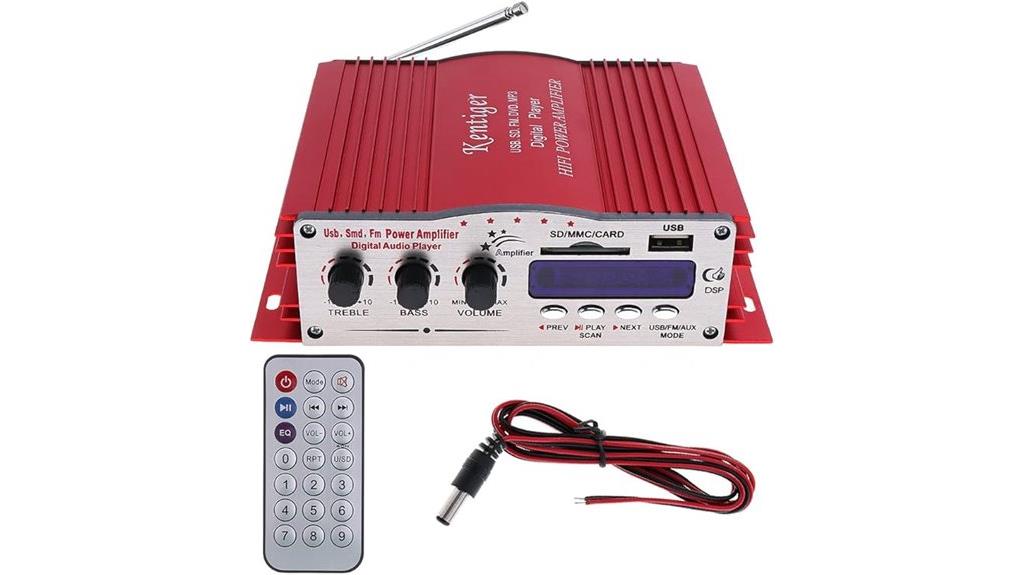 multi function car audio amplifier