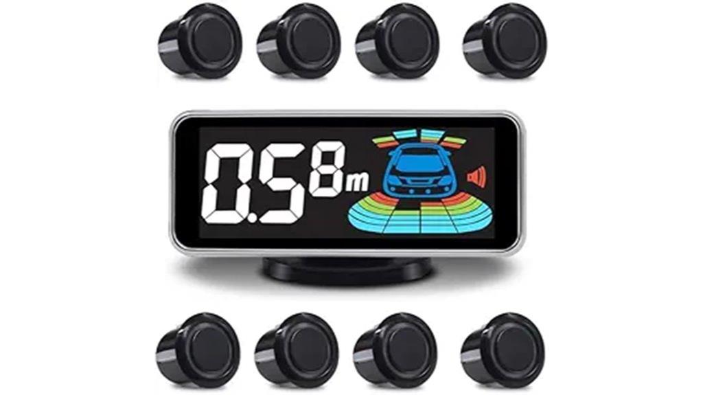 parking sensor with display