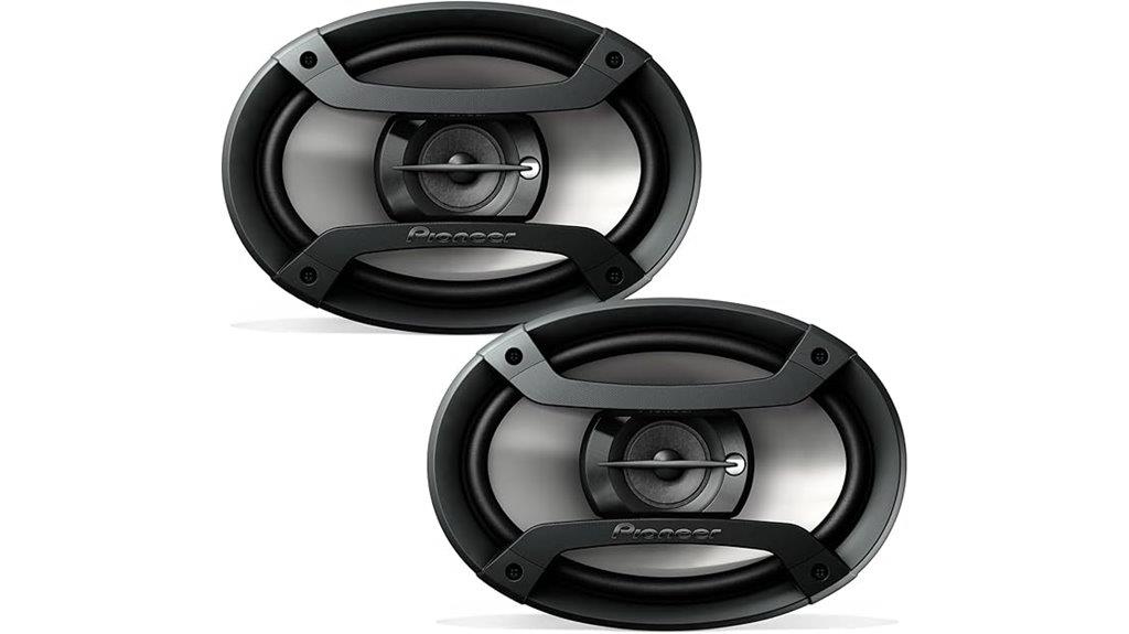 pioneer 3 way coaxial speakers