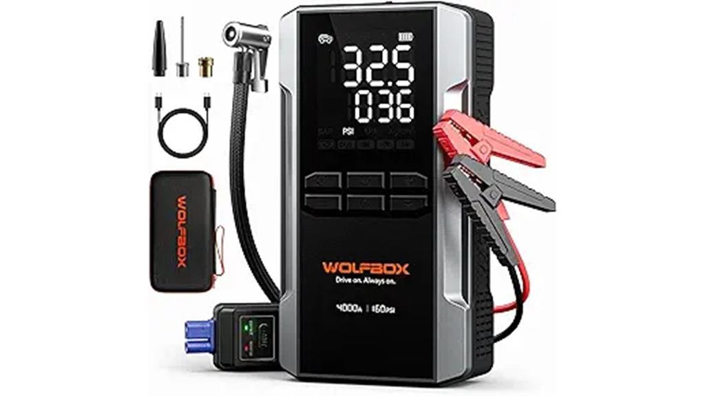 portable car jump starter