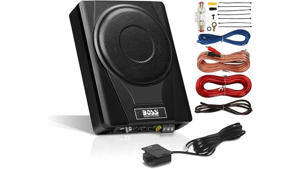 powered 8 inch subwoofer kit