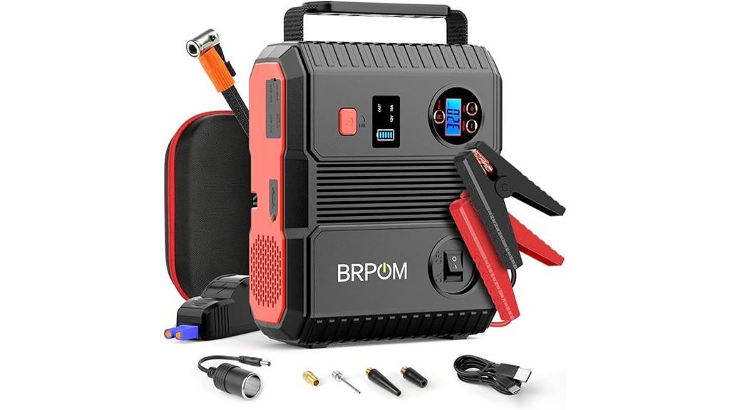 powerful car jump starter