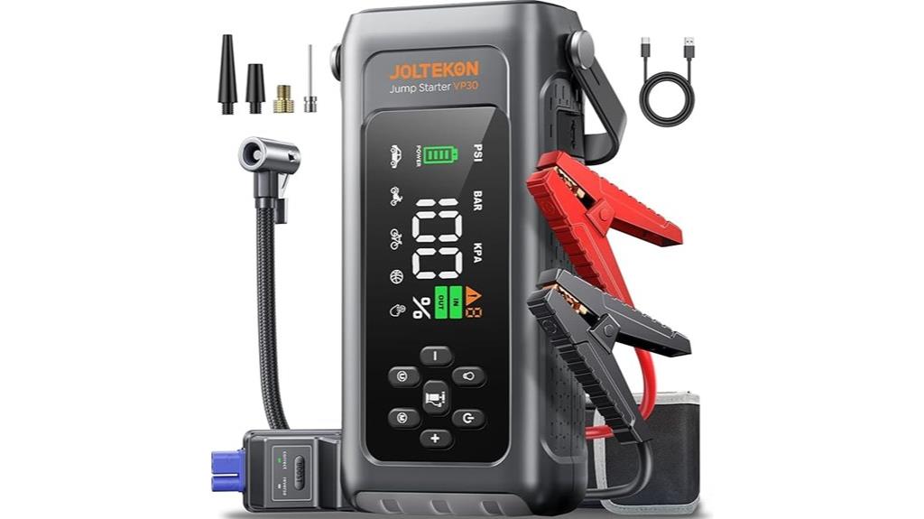 powerful portable jump starter