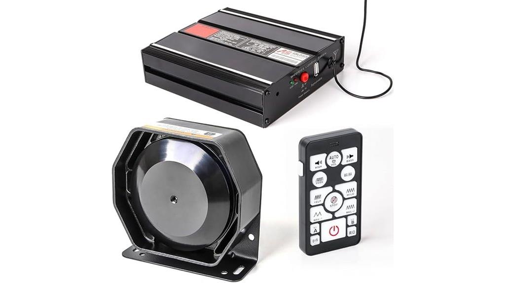 powerful wireless siren system