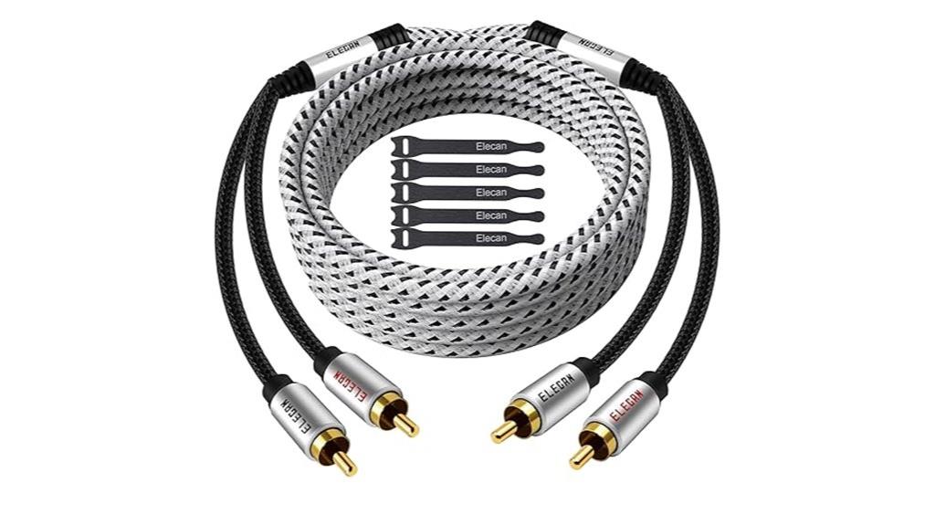 premium 15 ft rca cable