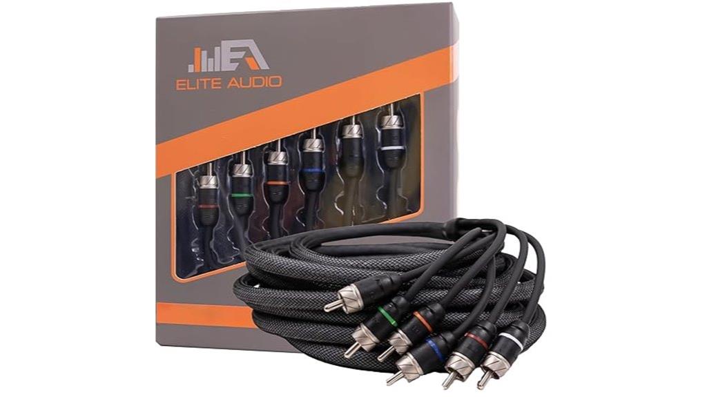 premium 20ft rca cable