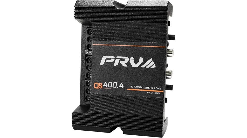prv audio 4 channel amplifier