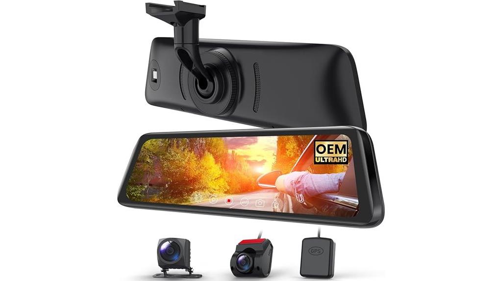 rearview mirror dash cam
