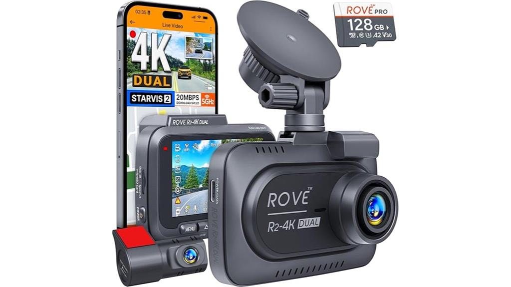 rove r2 4k dashcam