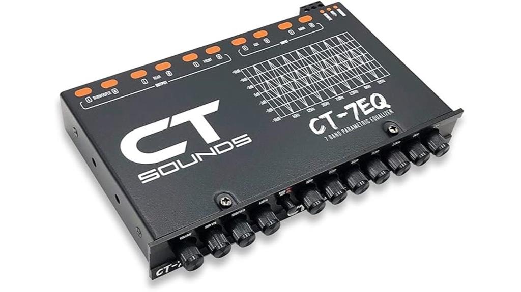 seven band car equalizer