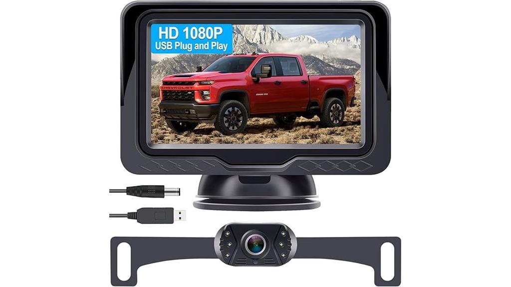 simple car backup camera