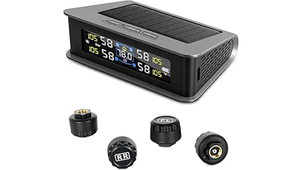 solar powered tire pressure monitor