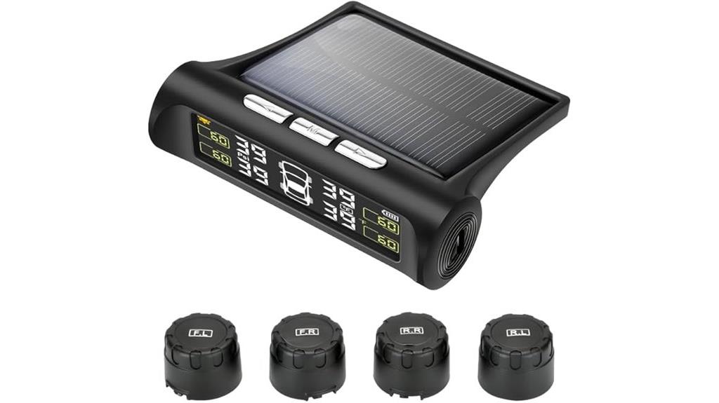 solar powered tire sensors