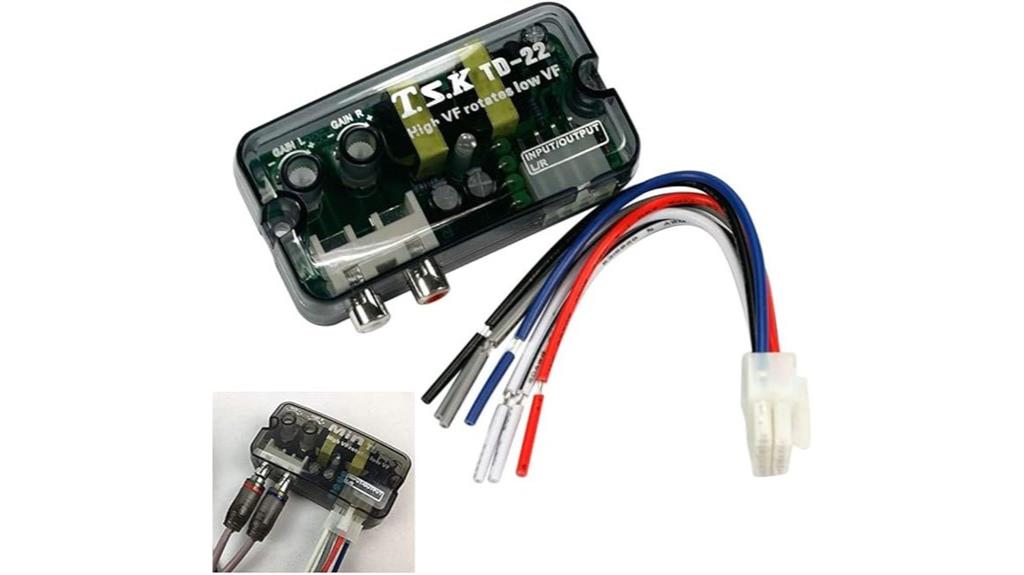 speaker level converter cable