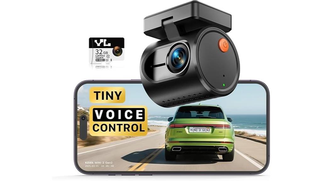 tiny dash cam with wifi