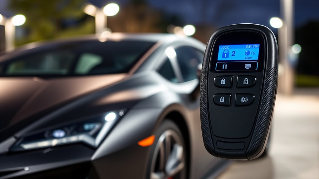 top lcd remote car alarms