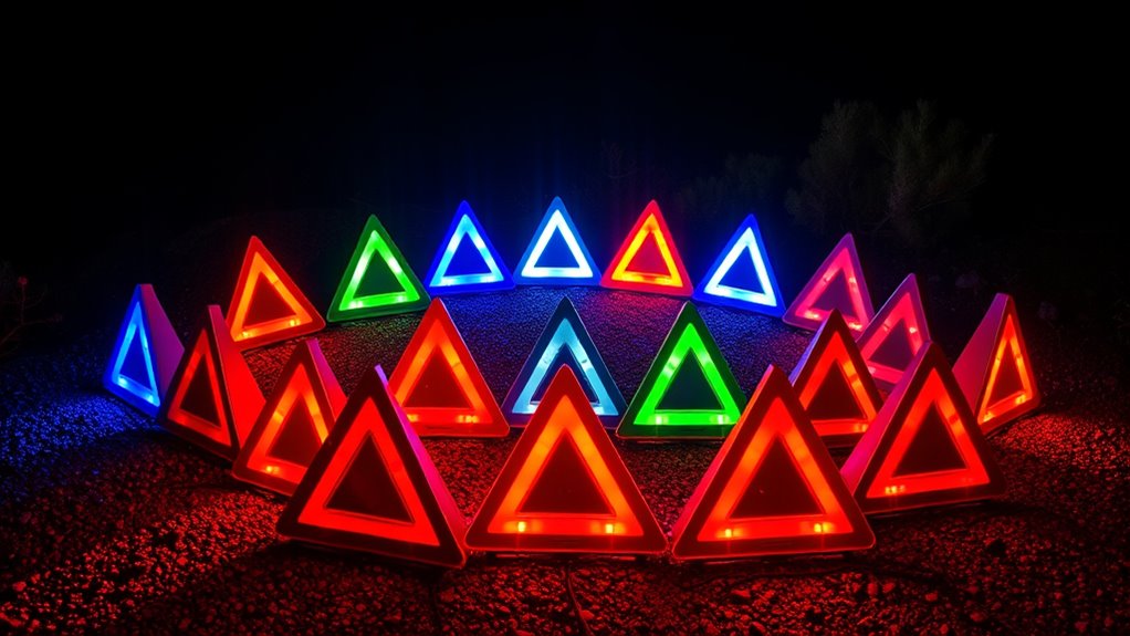 top led emergency warning devices