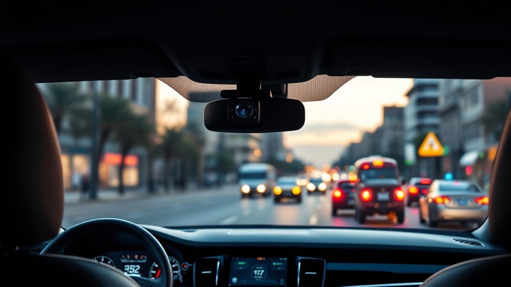 top three channel dash cams