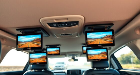 top vehicle roof mount monitors