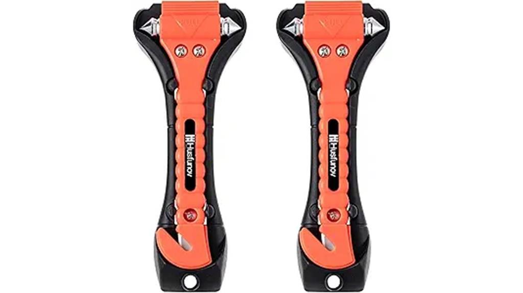 two piece car escape tools