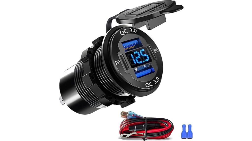 vehicle 12v usb charger