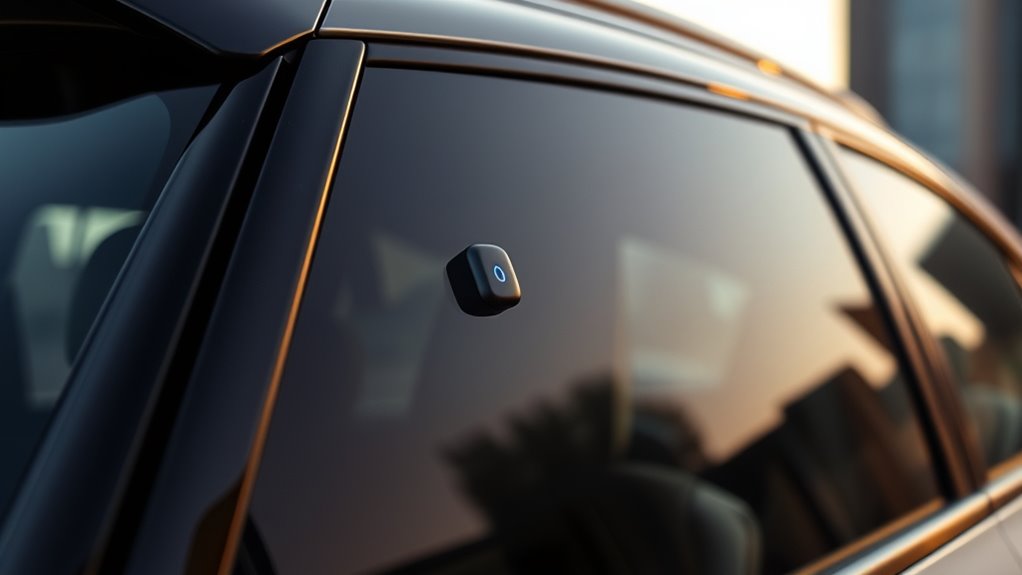 vehicle window shock alarm considerations