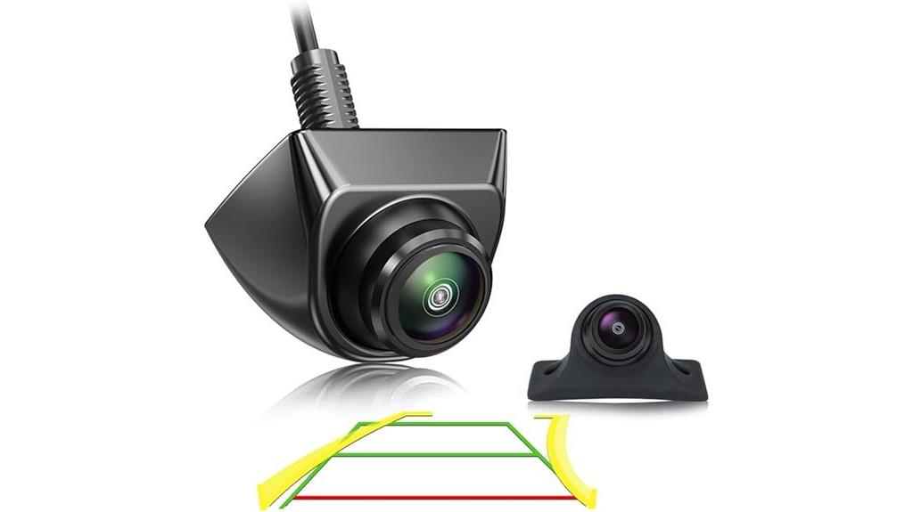 wide angle waterproof backup camera