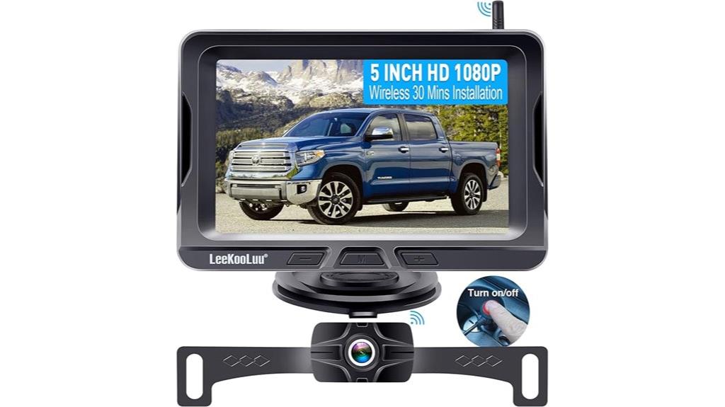 wireless 5 inch hd night vision