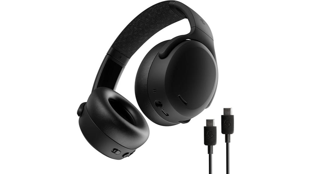 wireless anc headphones with usb c