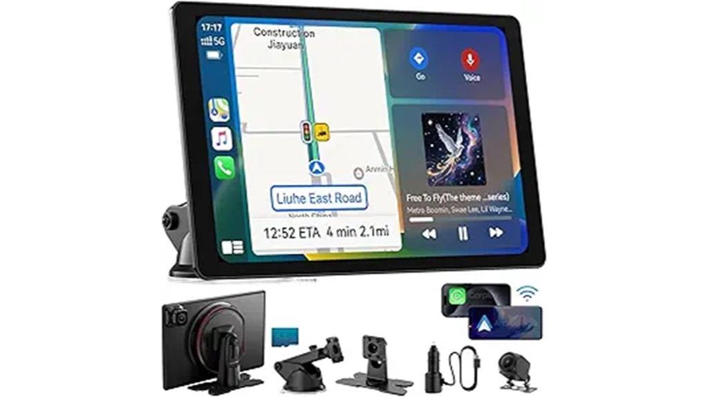 wireless apple carplay screen