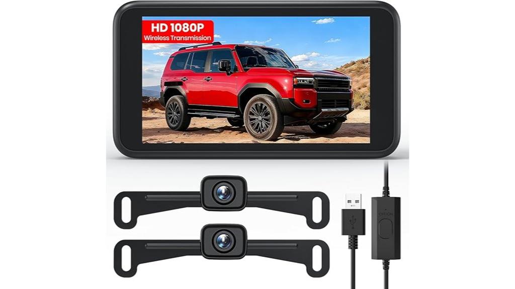 wireless backup camera system