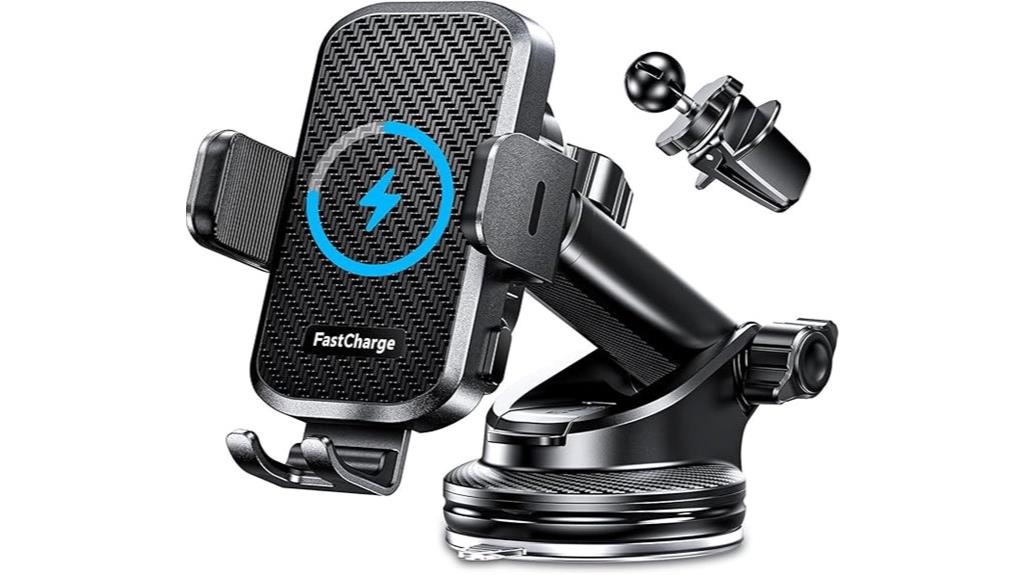 wireless car phone mount