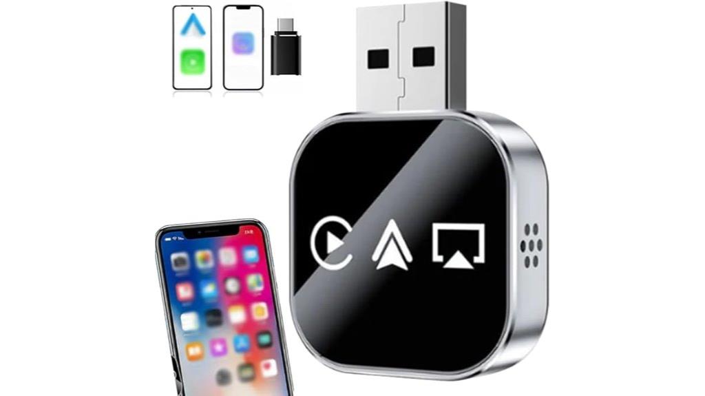 wireless iphone carplay adapter