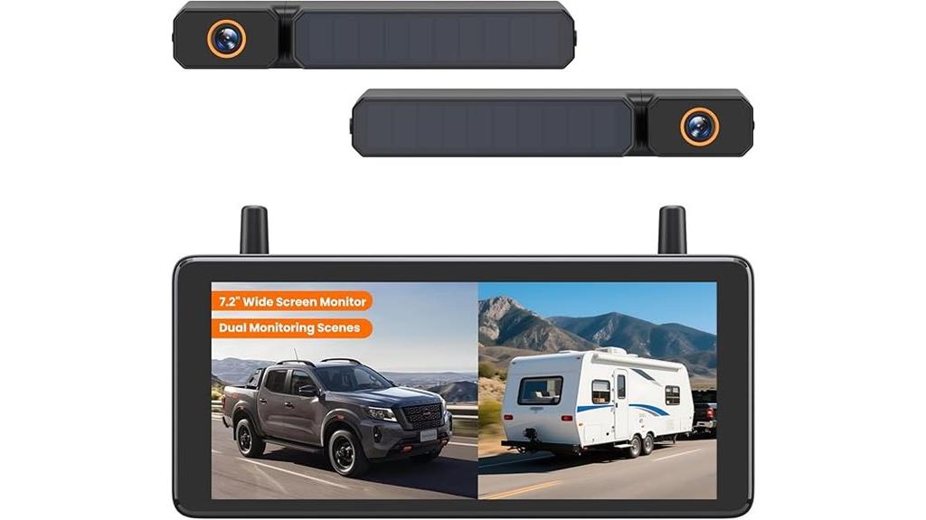 wireless solar backup system